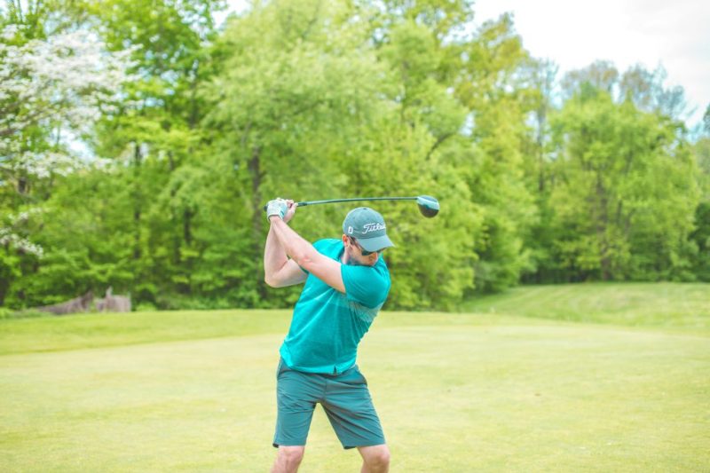 Golf Driver Schwung Profi Abschlag