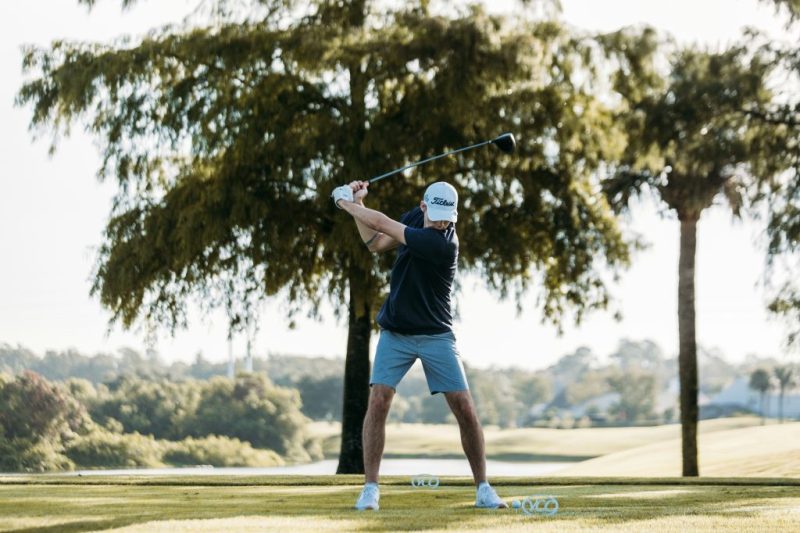 Golf durchschnittliches Handicap Abschlag