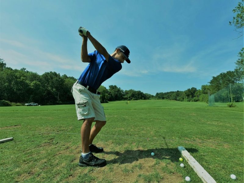 Golfgriff Backswing