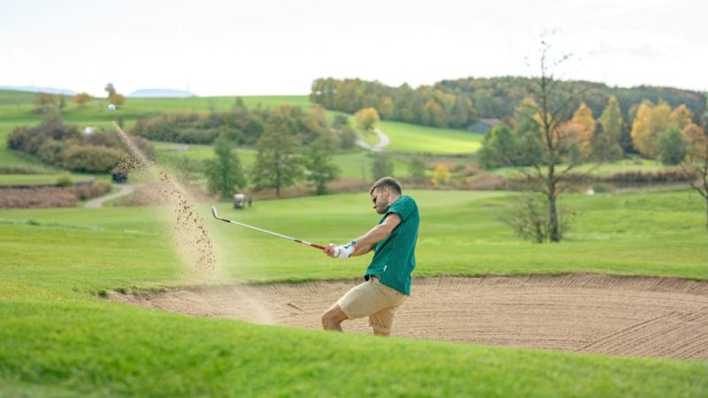 Bunker Shot Regeln Schlag links