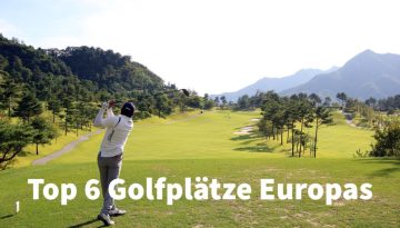 Top 6 Golfplätze Europa Hero
